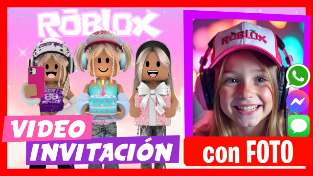 Invitación Whatsapp Roblox Girls Outfits