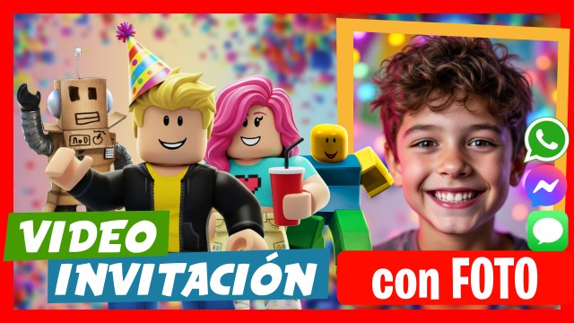 Invitación Whatsapp Roblox VIP