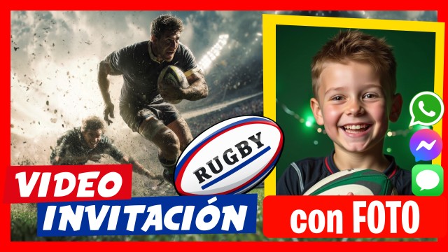 Invitación Whatsapp Rugby