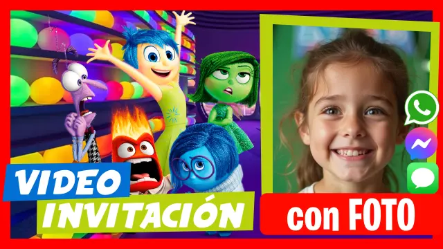 Invitación en Video de IntensaMente Cumpleaños
