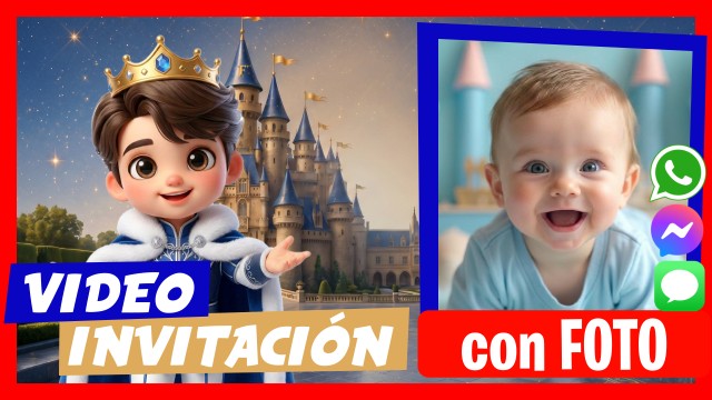 Invitación Whatsapp Príncipe