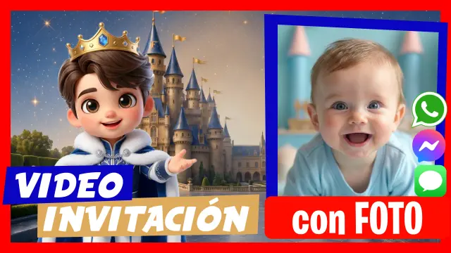 Hacer Video Invitación Príncipe