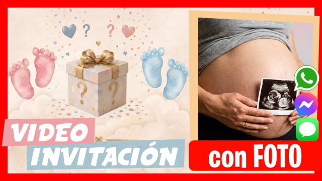 Invitación Whatsapp Revelación de Género
