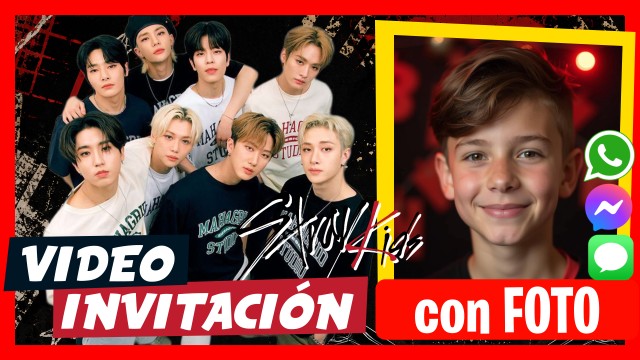 Invitación Whatsapp Stray Kids