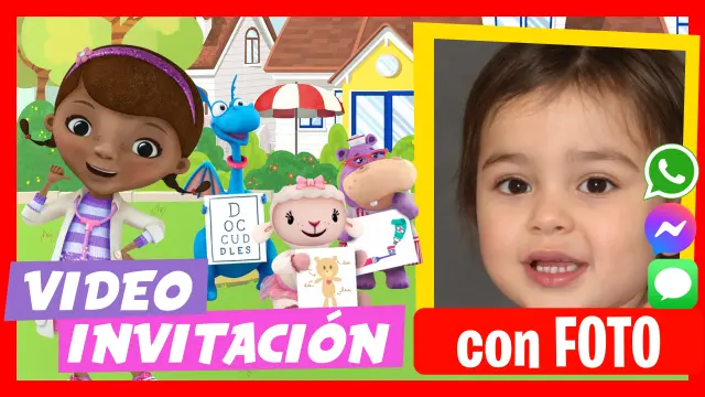 Doctora Juguetes - Descubre nuestras video invitaciones personalizadas.