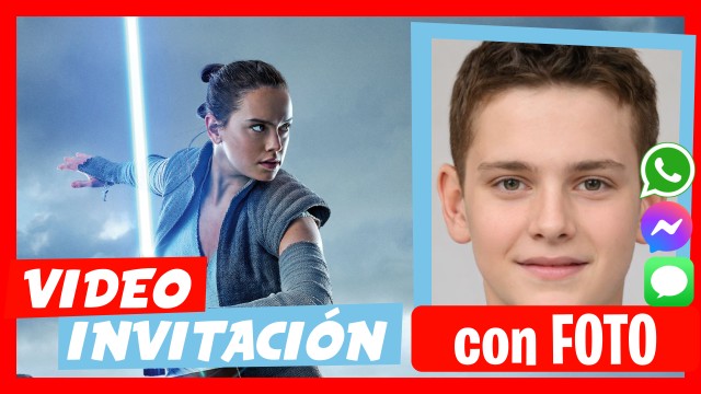 Invitación Whatsapp Star Wars