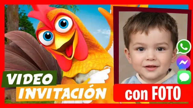 Video Invitación Personalizada de Bartolito Cumpleaños Infantil