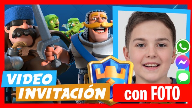 Invitación Whatsapp Clash Royale