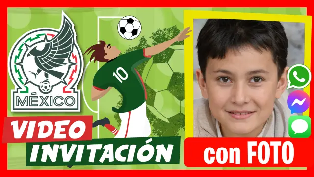Video Invitación Selección de Fútbol de México