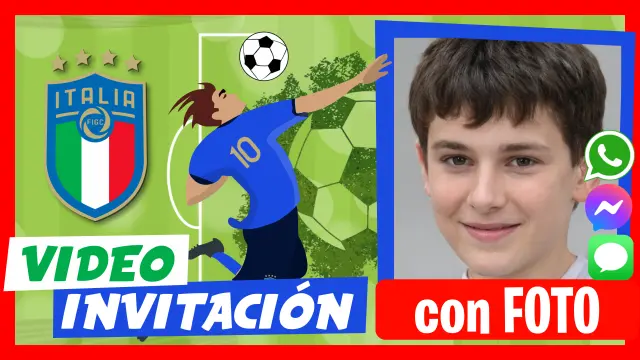 Video Invitación Selección Italiana de Fútbol