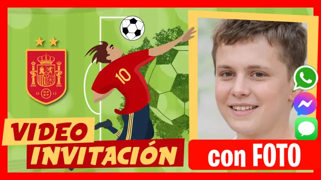 Video Invitación Selección de Fútbol de España