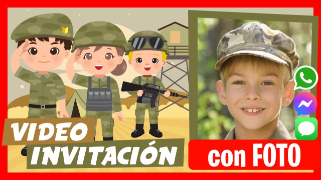Invitación Whatsapp Militar Ejército Army