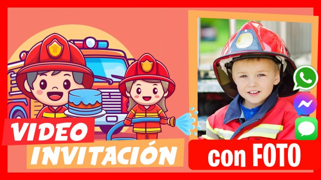 Invitación Whatsapp Bomberos