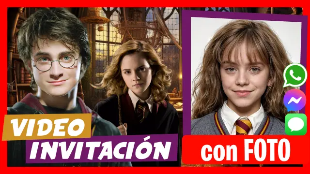Hacer Video Invitación Harry Potter