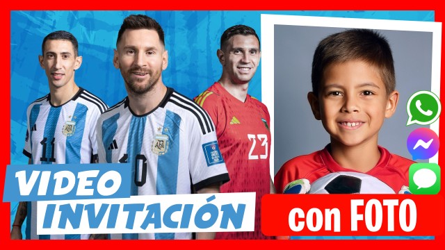 Invitación Whatsapp Selección Argentina Campeón