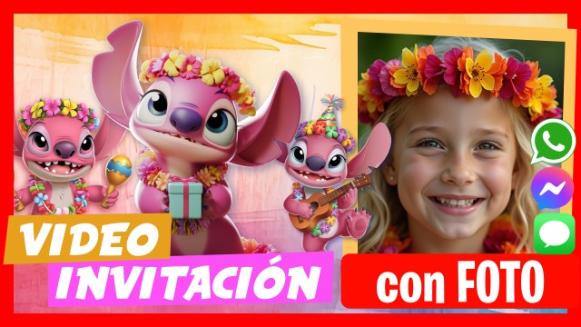 Invitación Whatsapp Angela Stitch