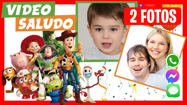 Video Saludo Personalizado de Toy Story