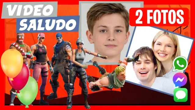 Video Saludo Personalizado de Fortnite