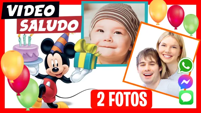 Video Saludo Personalizado de Mickey