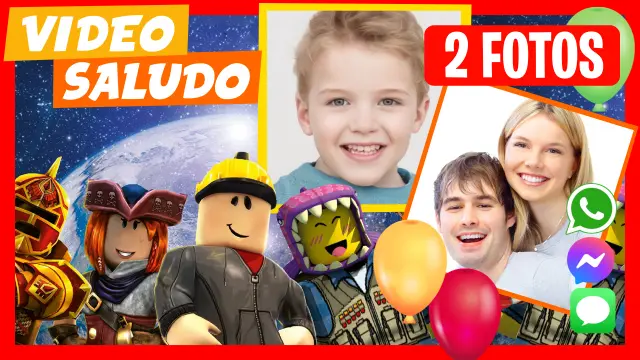 Saludo de Cumpleaños Roblox