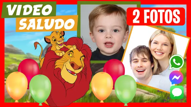 Video Saludo Personalizado de El Rey León