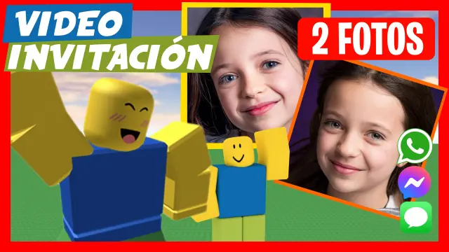 Video Invitación Cumpleaños Roblox