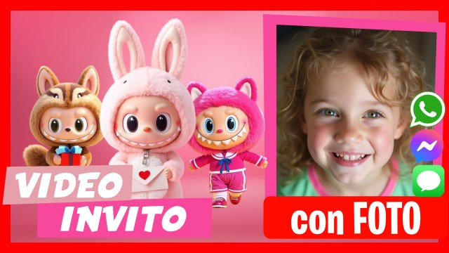Invito Whatsapp Labubu