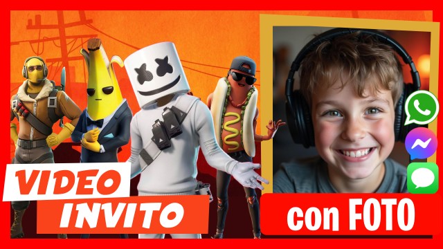 Invito Whatsapp Fortnite Party