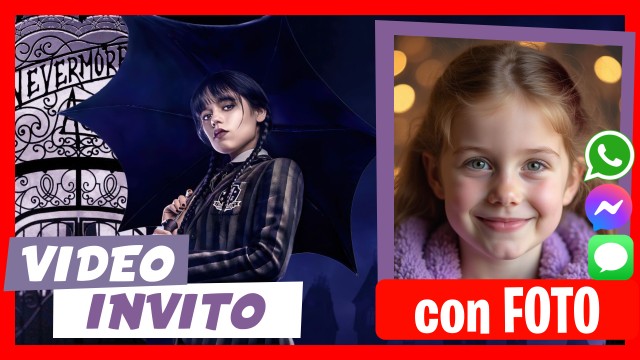 Invito Whatsapp Mercoledi Addams 2