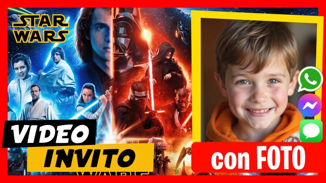 Invito Whatsapp Star Wars  Guerre stellari