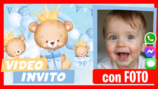 Invito Whatsapp Orsetto Re