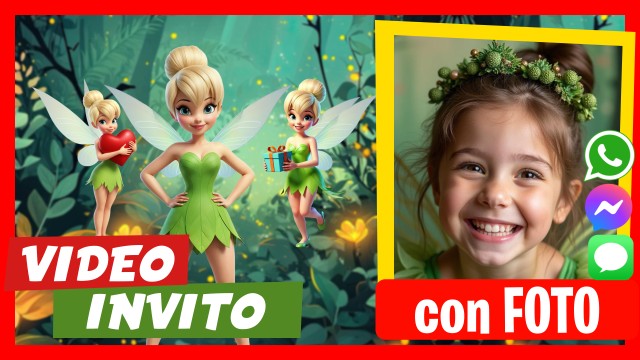 Invito Whatsapp Tinker Bell Trilli