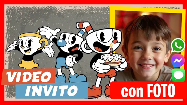 Fare Video Invito Cuphead