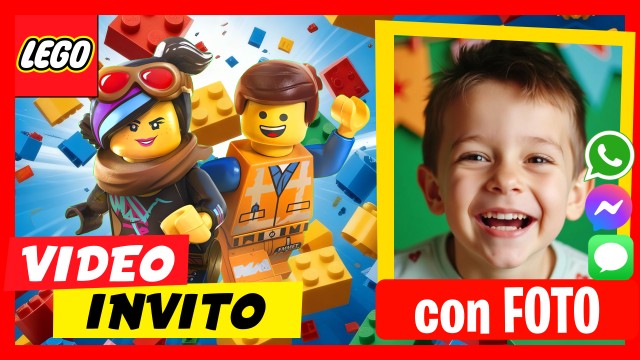 Invito Whatsapp Lego