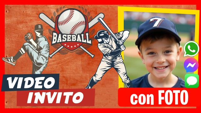 Invito Whatsapp Baseball
