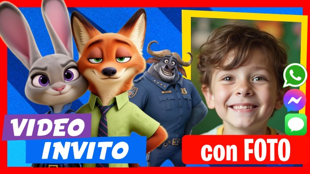 Invito Whatsapp Zootopia Parla