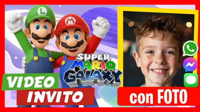 Fare Video Invito Mario Bros