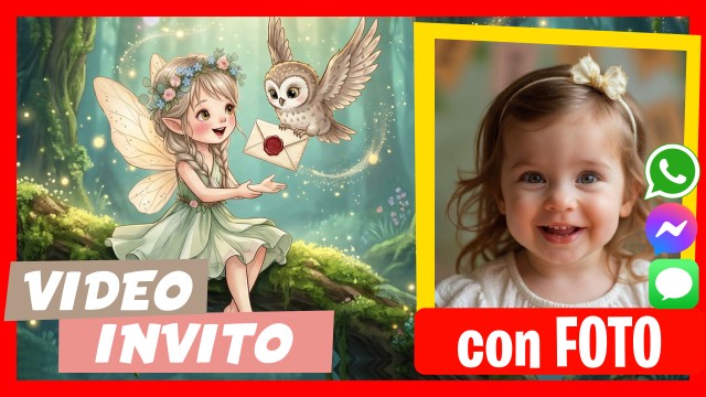 Invito Whatsapp Fate Magiche del Bosco