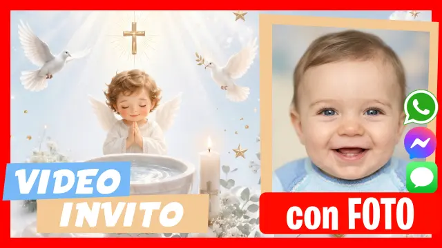 Fare Video Invito Battesimo