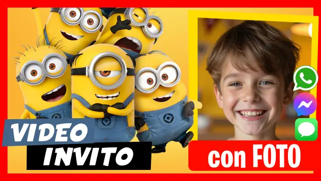 Fare Video Invito Minions