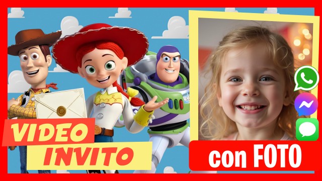 Invito Whatsapp Toy Story Jessie Parla
