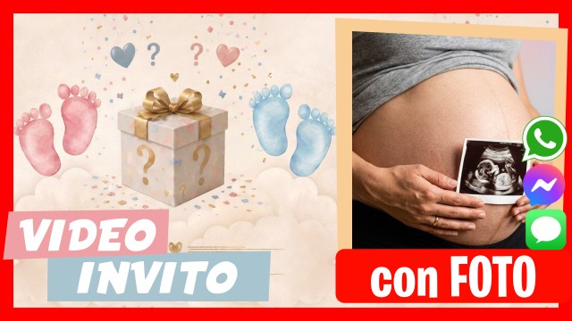 Invito Whatsapp Gender Reveal