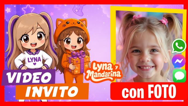 Invito Whatsapp Lyna Vallejos e Mandarina