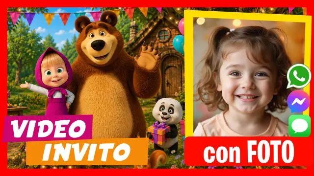 Fare Video Invito Masha