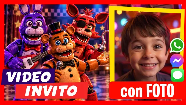 Fare Video Invito FNAF