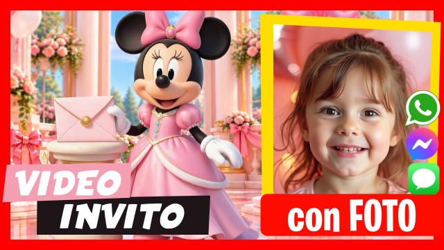 Invito Whatsapp Minnie Parla