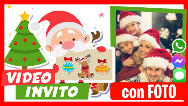 Invito di Natale in Video Personalizzato