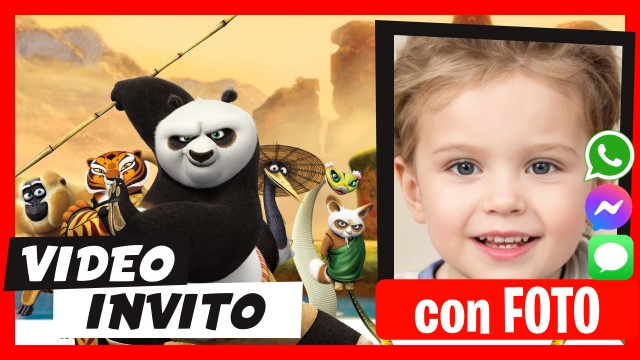 Invito Whatsapp Kung-Fu Panda