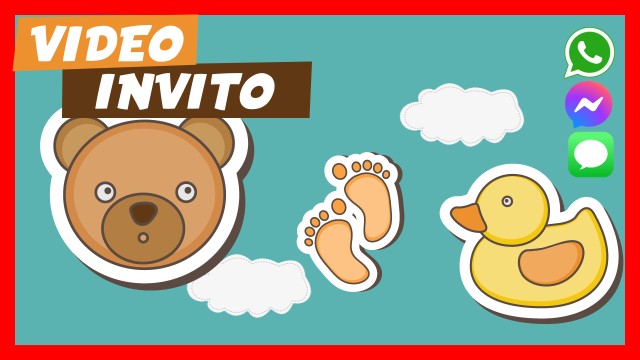 Invito Whatsapp Baby Shower