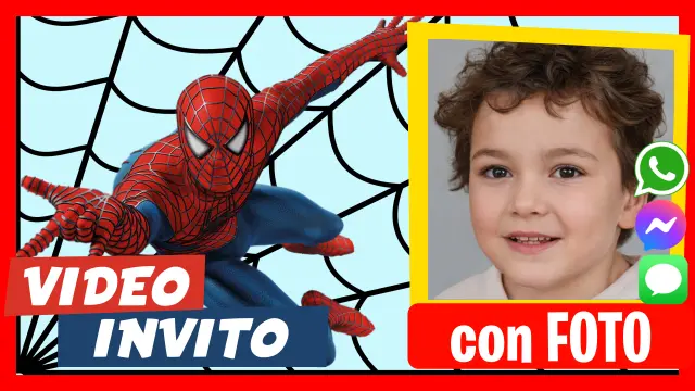 Invito Video Personalizzato dell'Uomo Ragno